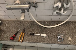 ⽔栓取替えやってみた