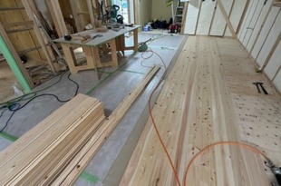 室内断熱、床板